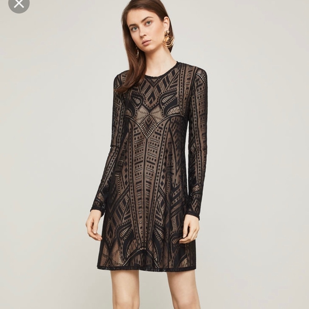 BCBG Natyly dress black size small NWT